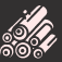 game icons wood pile